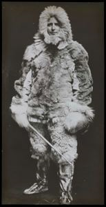 Image of MacMillan in furs